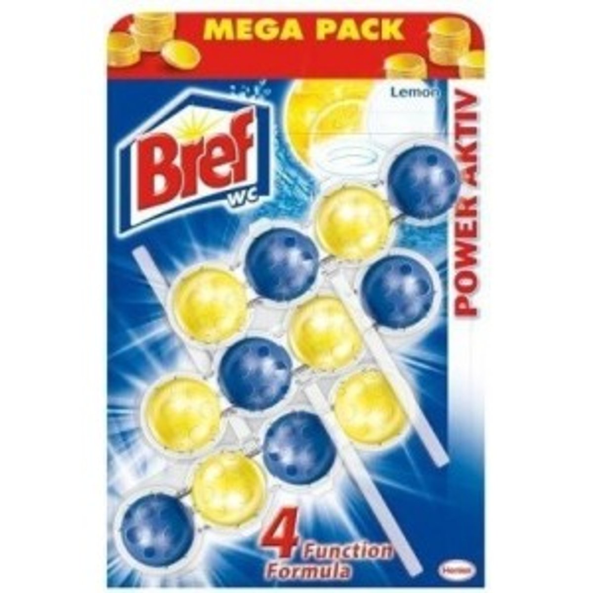 Bref Wc Power Active Balls Juicy Lemon 3 pcs 150 g