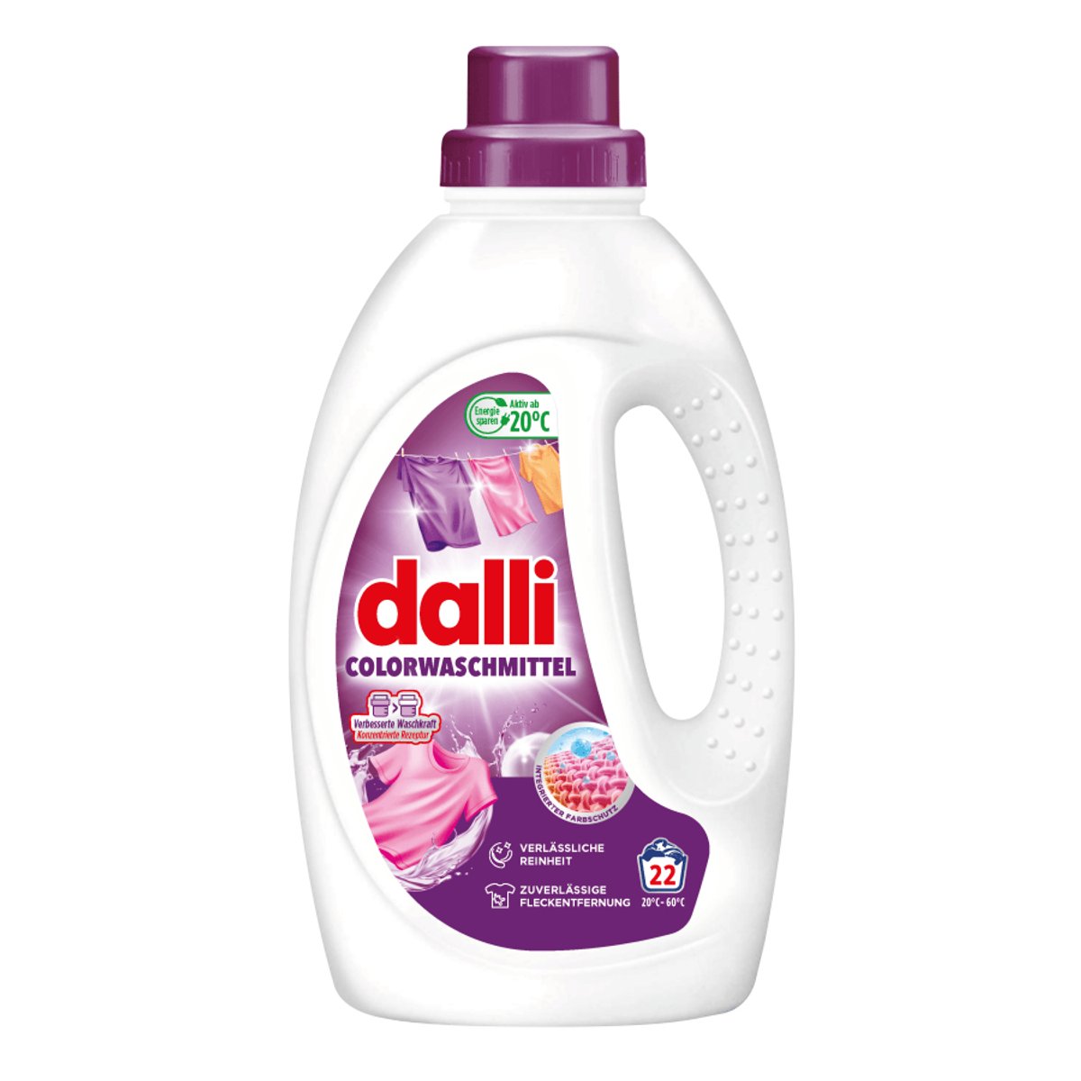 DALLI Color Detergent Washing Liquid German 22 washes 1.1 l