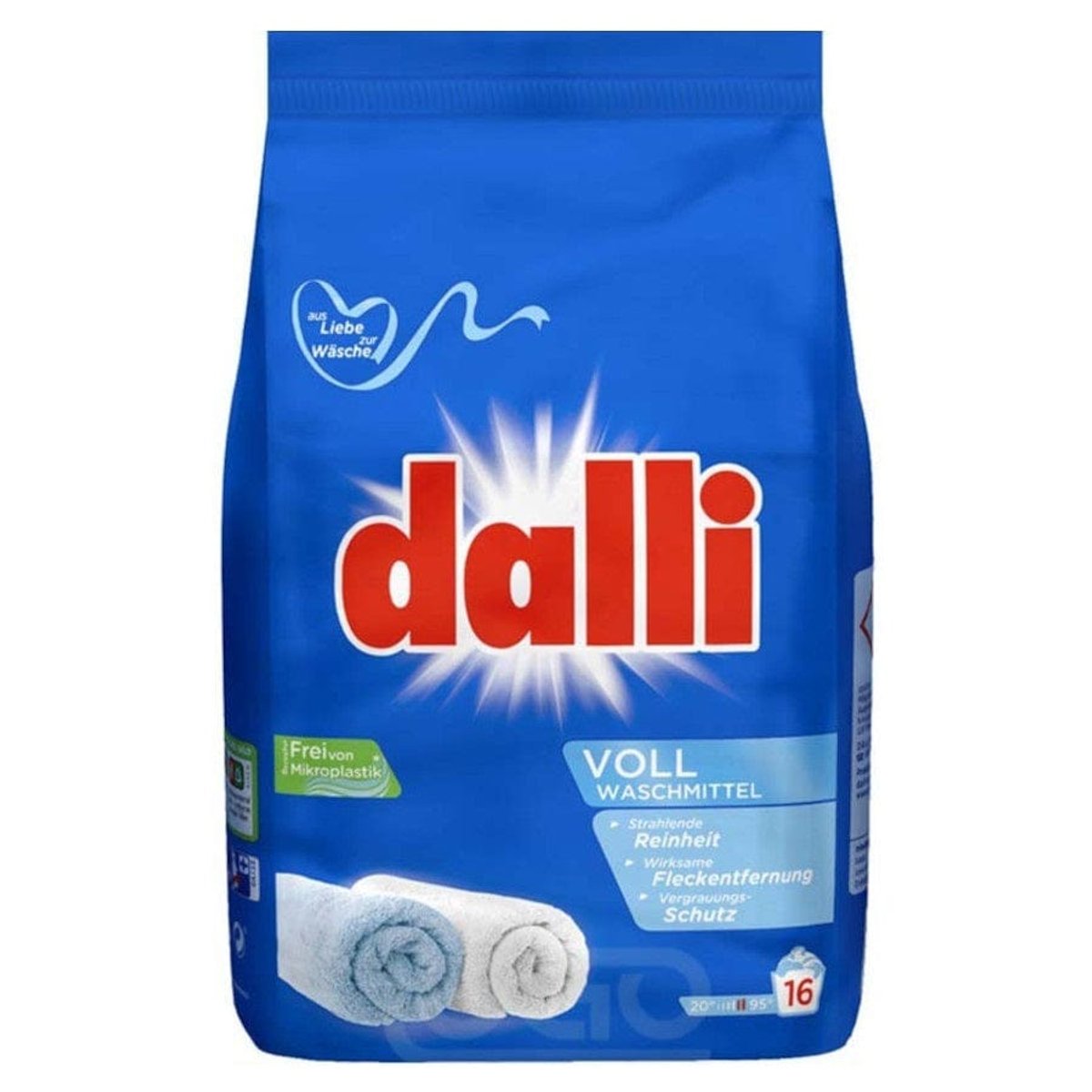 Washing powder DALLI Active Plus 1.04 kg 16 washes
