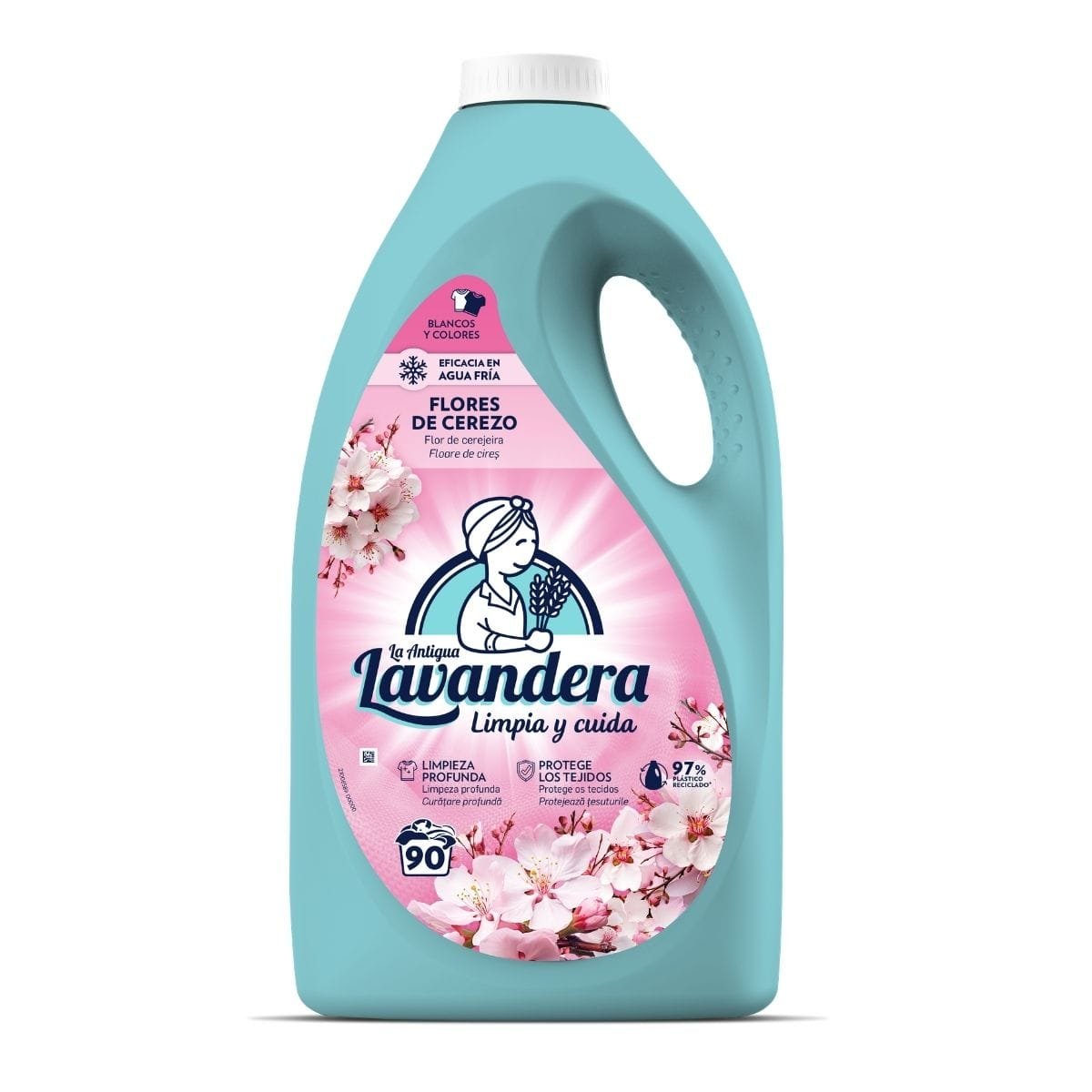 Washing Gel LAVANDERA Flores de Cerezo Cherry Blossom Universal Liquid 4.5 l
