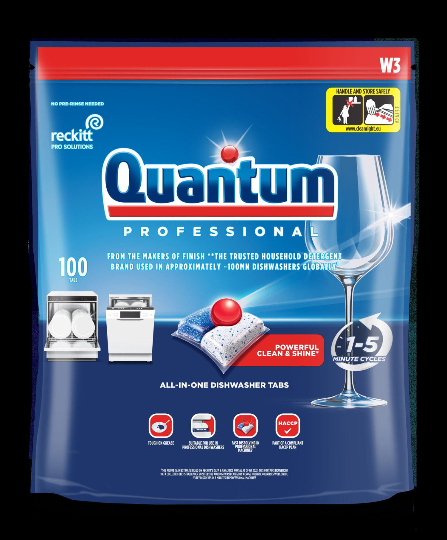 Finish Quantum Professional All-in-1 Tablets 100 pcs