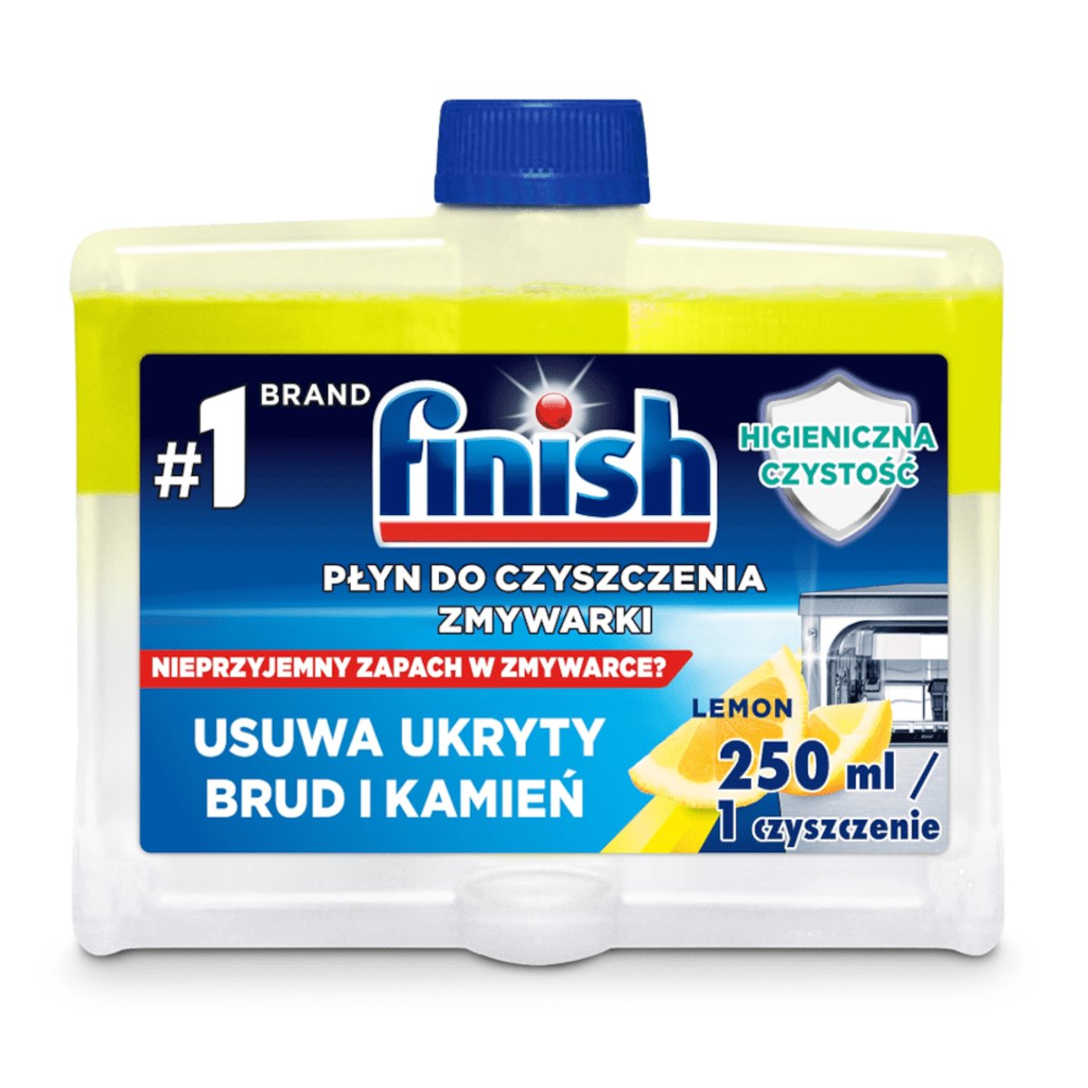 FINISH Lemon DUO Dishwasher Cleaner 2 x 250 ml