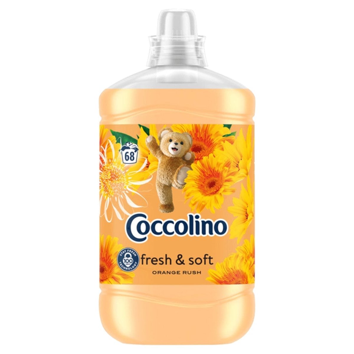 COCCOLINO Orange Rush Fabric Conditioner 68 washes 1.7 l orange