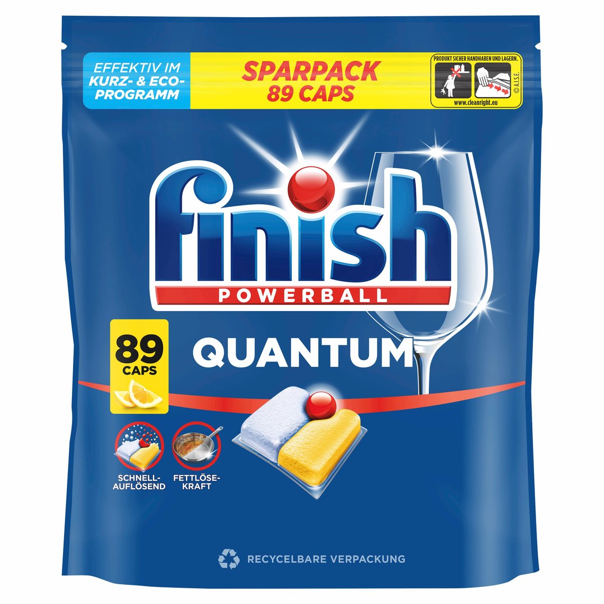 Finish Quantum Sparpack Citrus 89 pcs
