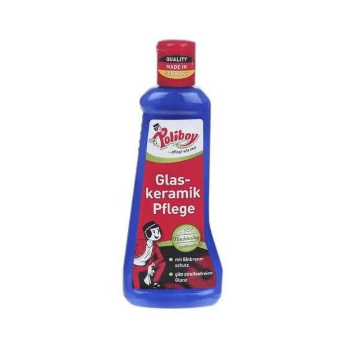 POLIBOY Hob Care Liquid for Ceramic Hobs and Ceramics Cleaning and Care 200 ml
